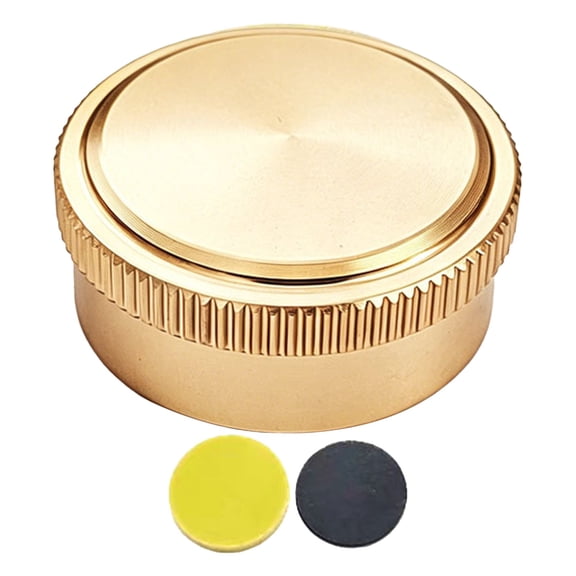 Champagne Gold Baitcasting Reel Tension Knob, Metal Reel Adjustment Cap Replacement Accessory for Fishing Reel Tuning Parts