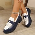 thumbnail image 5 of EliteGoogv Womens Tassel Loafers Low Heel Slip On Comfortable Walking Shoes For Women Casual Daily Footwear US:8.5, 5 of 9