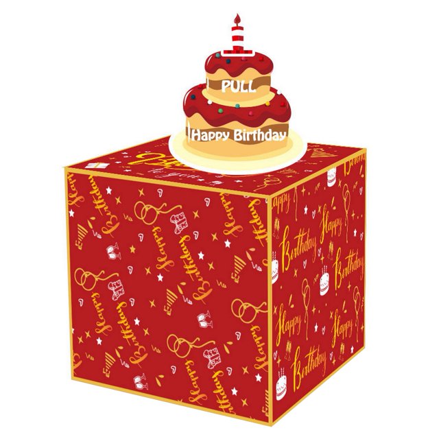Cash Raffle Gift Box Christmas Money Box Cash Gift Holder Easy Diy Assembly Vibrant Color Surprise Making Money Gift Box Unique Cash Gift Idea