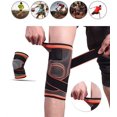 thumbnail image 3 of Rodillera JAMW para ligamento deportivo Osteoartritis Tendinitis Neopreno Naranja Sencillez, 3 of 5