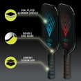 thumbnail image 5 of Franklin Sports Jet Pickleball Paddle Set, 4 Paddles, 4 x-40 Balls, Blue, Red, 5 of 12