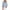 Blue, variant on Danhjin Women's Button Down Denim Shirt Collared Casual Long Sleeve Shirts Tops on Clearance