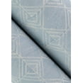 thumbnail image 4 of Chesapeake Button Block Blue Geometric Wallpaper, 20.5-in by 33-ft, 4 of 5
