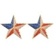 thumbnail image 1 of 2 piezas broches de bandera americana moda estrella solapas pines insignias decoraciones de vestuario, 1 of 5