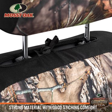 Shield Heavy Duty Green Camo Waterproof Single Seat Cover | Rubber Backed & Foam Padded