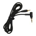 thumbnail image 1 of Replacement Sound Cord, Right Angle Plug Headphone Sound Cable 3.5mm Connector Nylon Outer Layer Professional OFC Core  for Headphone Accessories, 1 of 8