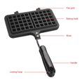thumbnail image 2 of jesticaly Home Bakery Non-stick Waffle Maker Heating Heating Plate Plate Waffle Press Mold Pan Mould Tray Baking Tool, 2 of 6