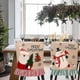 thumbnail image 5 of Fundas para sillas navideñas, mesa navideña para el hogar, fundas para sillas navideñas para decoración navideña, Festival, Cocina, 5 of 5