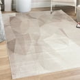thumbnail image 1 of Ombre Decorative Rug, Fractal Mosaic Form Simplistic Abstract Triangles Color Transition Effect, Quality Carpet for Bedroom Dorm and Living Room, 6 Sizes, Pale Sepia, by Ambesonne, 1 of 4