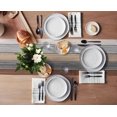 thumbnail image 3 of GFDYREE Burlap Linen Rustic Table Runners 14X72 Inches Long, Retro Barn Wood Gray Brown Table Runner Farmhouse Style for Coffee Table, Holiday Parties, Wedding, Events Dinner, Home Decor, 3 of 7