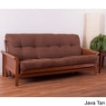 thumbnail image 2 of Blazing Needles  Vitality 8-inch Queen-Size Microsuede Futon Mattress, 2 of 5