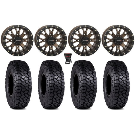 System 3 ST-3 14 Wheels Bronze 30 Intersect Tires Polaris RZR XP 1000 / PRO XP / Ranger XP 900/1000