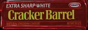 Cracker Barrel Extra Sharp-White Cheddar Cheese, 10 oz