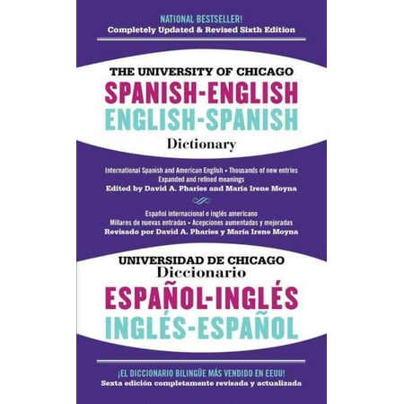 UNIVERSITY OF CHICAGO SPANISH-ENGLISH DICTIONARY,