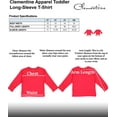 thumbnail image 4 of Toddler Girls Long Sleeve Basic T-Shirt, 3-Pack, 4 of 7