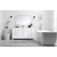 thumbnail image 2 of Elegant Lighting Vf23360 Lewis 60" Free Standing Single Basin Vanity Set - White, 2 of 6