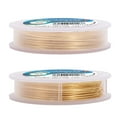 thumbnail image 3 of 20 Gauge KC Gold Copper Wire Real Gold Plated Craft Jewelry Wire Tarnish Resistant Wire for Beading Jewelry Making 33-Feet/11-Yard, 3 of 9