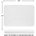 thumbnail image 4 of MicoYang Tapete de silicona para secar platos para múltiples usos, fácil de limpiar, ecológico, tapete de silicona resistente al calor para encimera o fregadero de cocina, refrigerador o revestimiento, 4 of 4
