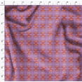 thumbnail image 4 of Soimoi Purple Cotton Duck Fabric Crabs Ocean Print Sewing Fabric Yard 42 Inch Wide, 4 of 6