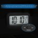 thumbnail image 5 of Reloj despertador digital con temperatura interior, funciona con pilas, función de repetición, pantalla de 12/24 h, ideal para dormitorios, niños, viajes, baño, escritorios, etc., 5 of 5