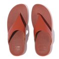 thumbnail image 3 of Sandalia FitFlop Lulu de Cuero con Tira entre los Dedos Terracota Talla 10, 3 of 5