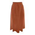 thumbnail image 6 of Women's New Mid-Length Elastic High Waisted Solid Color Skirt, Fashionable and Elegant, Polyester and Spandex, S-XXL Sizes, Suitable for Various Occasions, 6 of 6