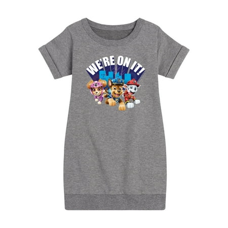 

Paw Patrol - We re On It - Toddler And Youth Girls Fleece Dress