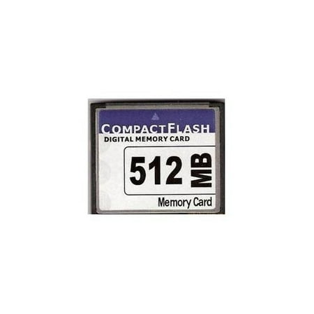 N And Flash Memory (Generic 512MB Compact Flash Card FC512 80X NAND Flash Memory, Ultra Performance, 3.3V/5V, Dimension: 42.8 x 36.4 x 3.3)