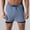 Gray, variant on WIZUTIZ Mens Swim Trunks with Compression Liner Quick Dry Breathable Board Shorts 2 in 1 Beach Gym Running Swimmsuit Trunks