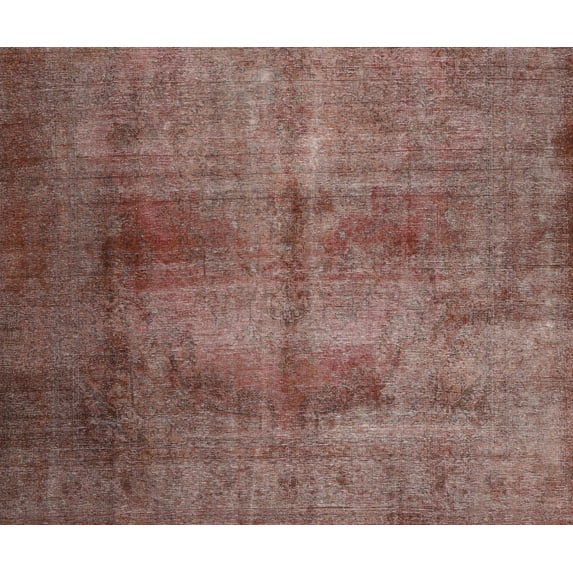 Ahgly Company Machine Washable Indoor Rectangle Traditional Chestnut Brown Area Rugs, 6' x 9'