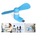 thumbnail image 3 of USB C Port Fan Mobile Phone Mini Fan White Color Portable Outdoors Fan, 3 of 7