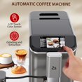 thumbnail image 6 of Soonbuy Fully Automatic Espresso Machine 20 Bar, With Milk Frother Steam Wand,Sliver, 6 of 7