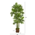 thumbnail image 2 of HomeStock 70In. Antique Accents Palm Artificial Tree In Metal Planter, 2 of 2