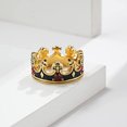thumbnail image 3 of Royal King Anneau Couronne de Chevalier pour Hommes, 3 of 5