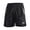Black, variant on Mens Running Shorts 3 Inch Quick Dry Gym Athletic Workout Shorts for Men with Zipper Pockets Army Green,S