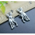 thumbnail image 5 of U8MO 10~50pc Retro Cute Sika Deer Alloy Charms Pendant Jewelry Making DIY 20*8mm-10pcs, 5 of 8