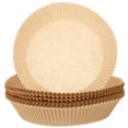 thumbnail image 1 of 100 Pcs Coussinets de Doublure pour Friteuse à Air Chaud Antiadhésifs Coussinets Ronds pour Friteuse à Air Plateaux de Doublure pour Friteuse à Air, 1 of 8