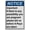 Warning Sign 1, variant on Industrial ANSI Vertical MRI X Ray Microwave Warning Sign - 8"x12" Weatherproof, UV Resistant for Indoor/Outdoor Workplace (Radiation hazard Please notify the assistant if you are pregnant)