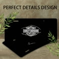 thumbnail image 4 of License Plate, Harley Davidson Logo Decorative Front,Personalized Stainless Steel License Plate Cover For Men Women,12.2" X 6.2", 4 of 7