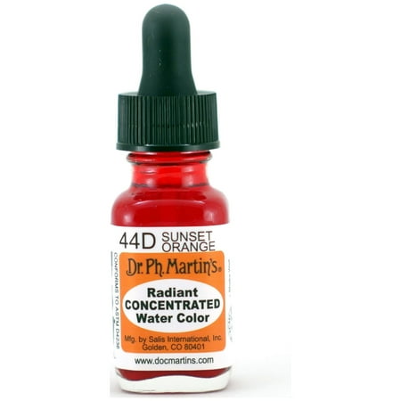 UPC: 0090385444100 | Dr. Ph. Martin s Radiant Concentrated Water Color  0.5 oz  Sunset Orange (44D)
