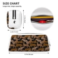 thumbnail image 3 of Uemuo Leopard Print Printed Leather Pencil Case, Pencil Pouch, Portable Pencil Bag, Pen Case for& Office, 3 of 7