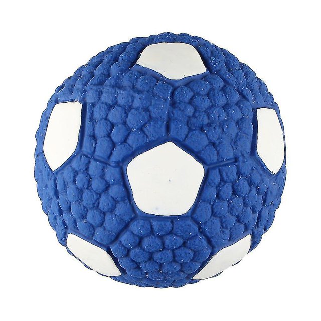 Bolas de juguete para perros suaves y crujientes juguetes para perros grandes caucho natural para perros 3,74 pulgadas / 9,5 cm