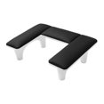 thumbnail image 1 of de la mano d d de la uña, cojín de uñas portátiles, cómodas piernas desmontables, almohada de mano para vacaciones, salón negro, 1 of 8