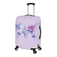 thumbnail image 2 of HELLHERO Watercolor World Map Design Breathable Luggage Protective Case for Family, All Size Stretch Elastic Luggage Cover, 2 of 5