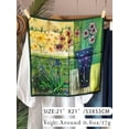 thumbnail image 2 of 100% Mulberry Silk Scarf for Women Hair Lightweight Square Neckerchief Wrap For Head Scarves 21", 2 of 10