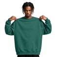 thumbnail image 2 of Dwellite Men's Crewneck Sweater Long Sleeve Pullover Sweaters Business Casual Lightweight Stretch Sweaters for Fall Winter Dark Green XL, 2 of 9