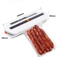 thumbnail image 6 of Food Sealer Machine with Vacuum Bags & Starter Kit, Compact Vacuum Sealer for Food Preservation in Freezer & Refrigerator,Compact Food Vacuum Sealer for Home & Office, Black (White), 6 of 6