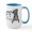 White/Blue Inside, variant on CafePress - Black Lab BFF Large Mug - 15 oz Ceramic Large White Novelty Mug