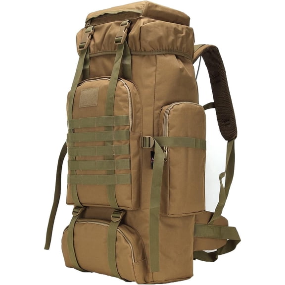 Hiking Backpack for Men 70L/100L Camping Backpack Military Rucksack Molle 3 Days Assault Pack for Climbing