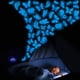 thumbnail image 2 of Pegatinas de pared luminosas con forma de mariposa azul creativas para decoración de dormitorio infantil, pegatinas de pared luminosas impermeables y extraíbles, 2 of 5